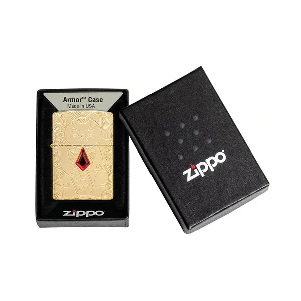 Zippo Lighter - Lucky Cat - Image 2