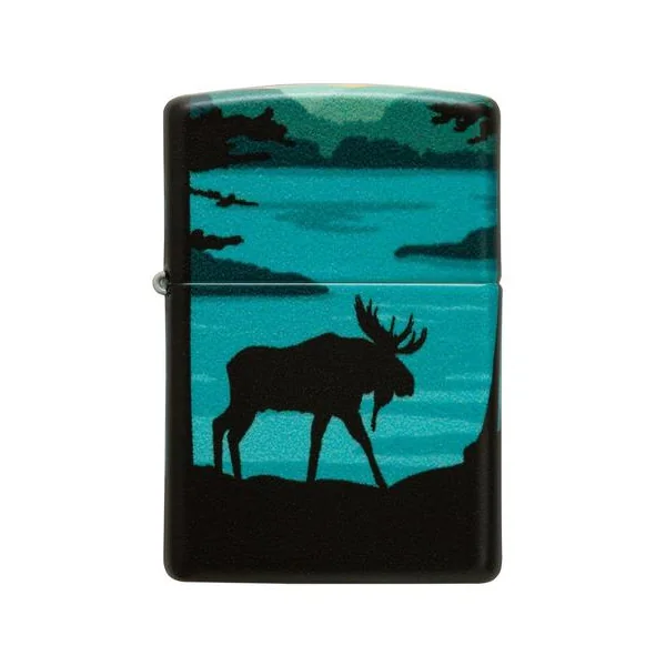 Zippo Lighter - Moose Landscape Design