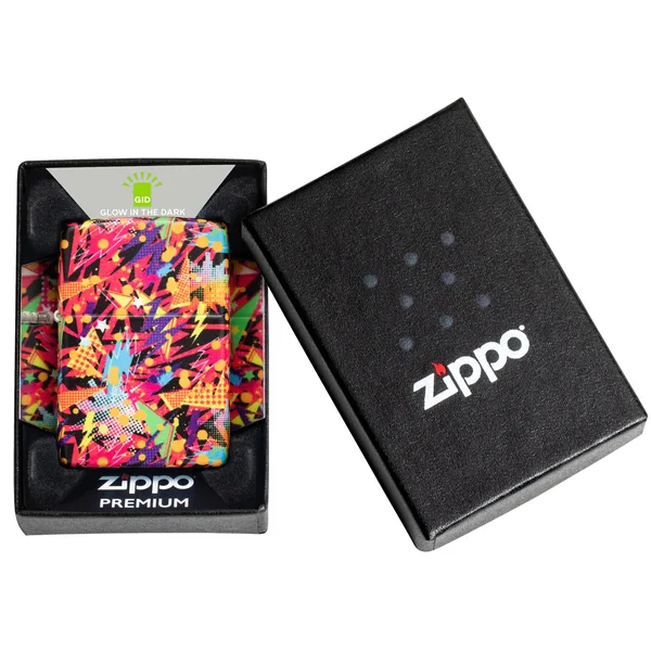 Zippo Lighter - Retro Glow In The Dark - Image 2