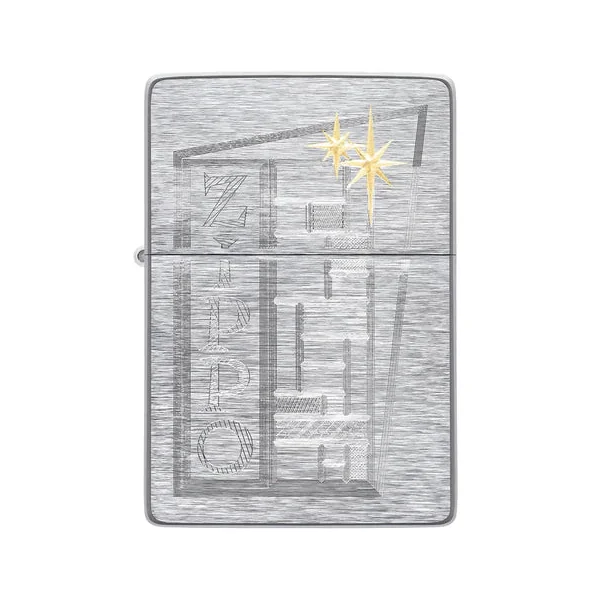 Zippo Lighter - Retro Star