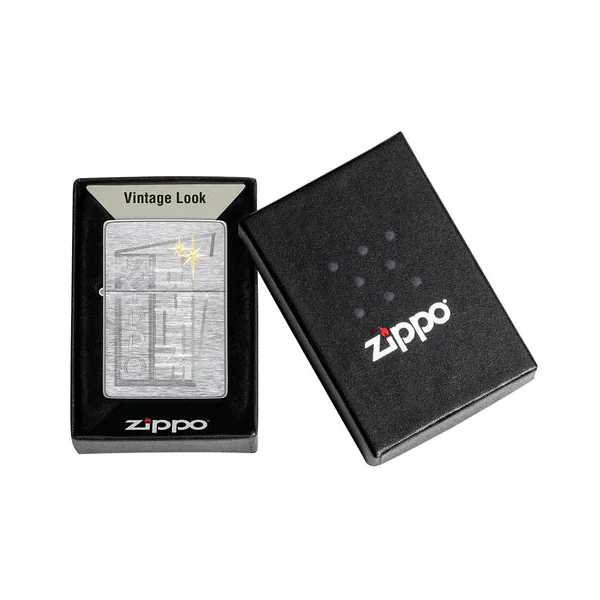 Zippo Lighter - Retro Star - Image 2