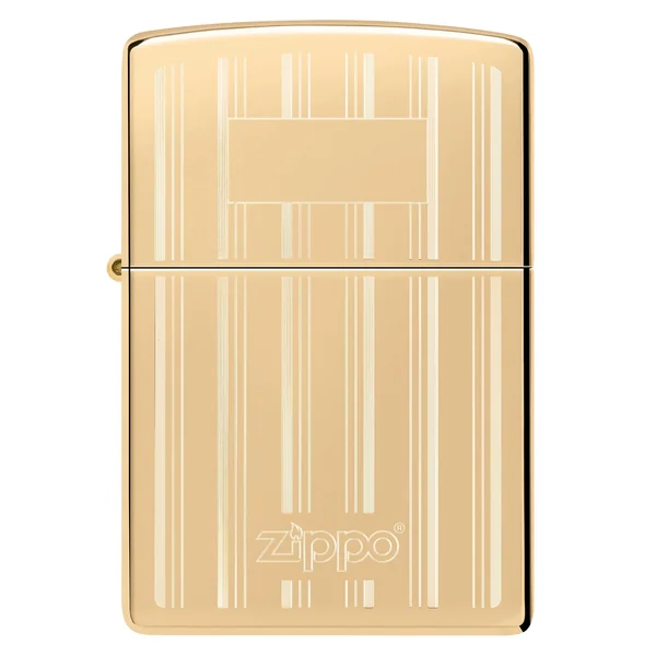Zippo Lighter - Sophisticated Pinstripes