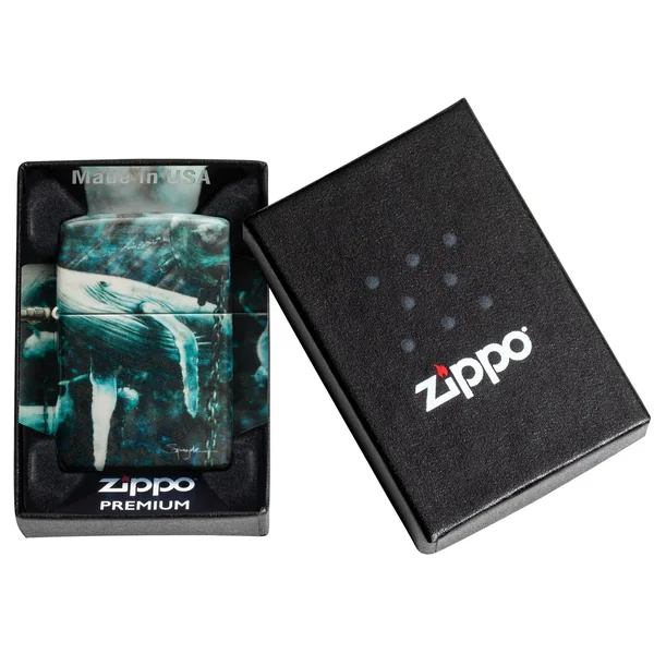 Zippo Lighter - Spazuk Whale - Image 3