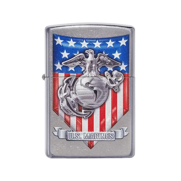 Zippo Lighter - U.S. Marine Eagle on Globe