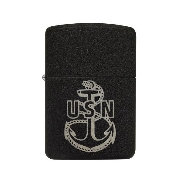 Zippo Lighter - U.S. Navy Anchor Logo