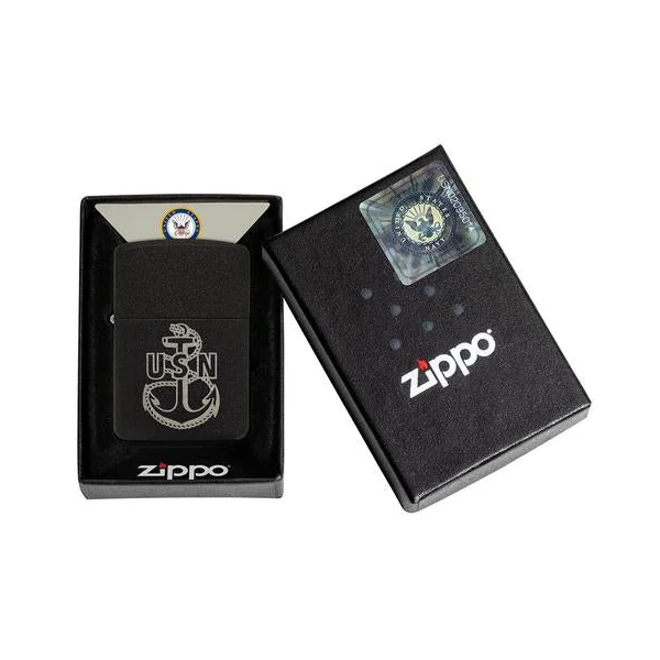 Zippo Lighter - U.S. Navy Anchor Logo - Image 2