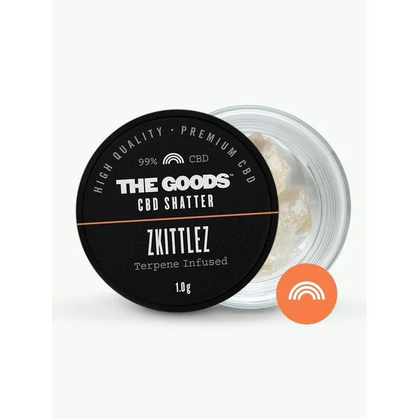 ZKITTLEZ CBD ISOLATE SHATTER UK