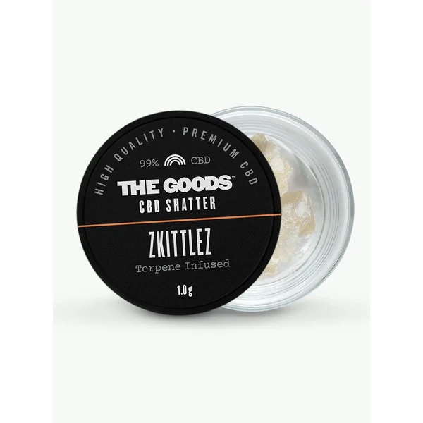 ZKITTLEZ CBD ISOLATE SHATTER UK - Image 2