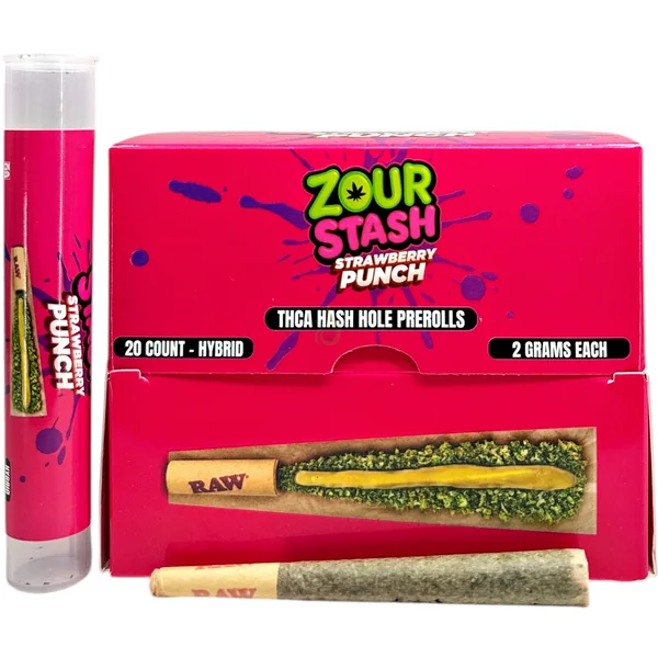 Zour Stash THCA Hash Hole Pre Roll