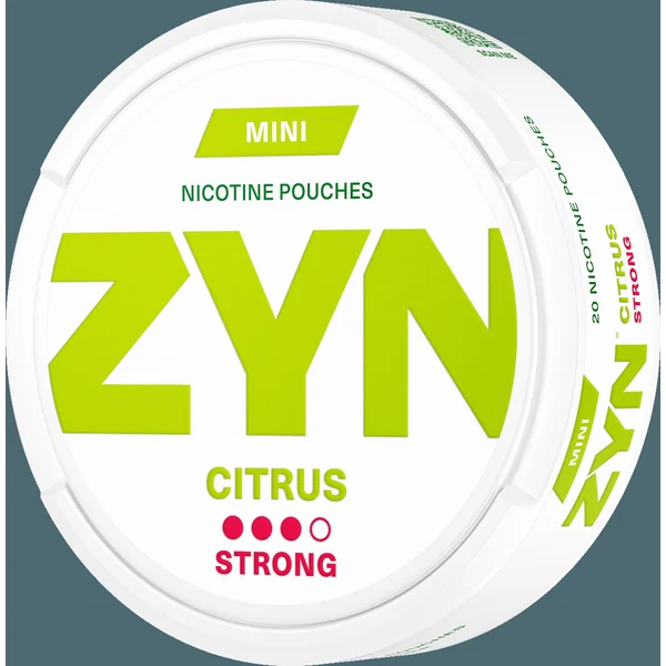 ZYN CITRUS NICOTINE POUCHES MINI 6MG