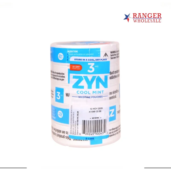 ZYN COOL MINT 3MG $1 OFF