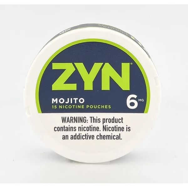 ZYN NICOTINE POUCHES / MOJITO / 06MG / 15PCS