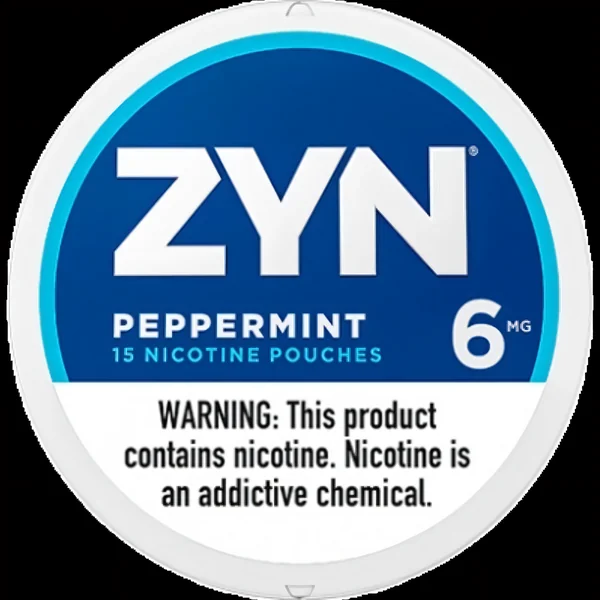 ZYN Peppermint Nicotine Pouches (5 Pack) - Image 3